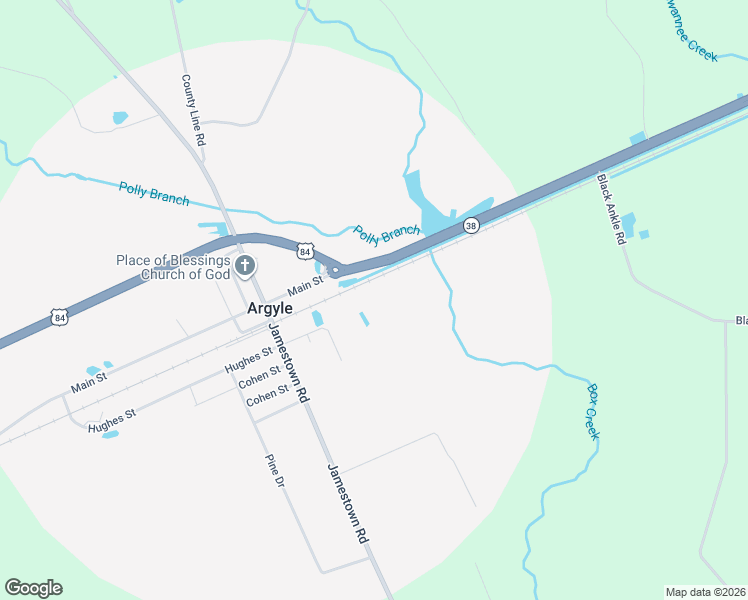 map of restaurants, bars, coffee shops, grocery stores, and more near in Argyle