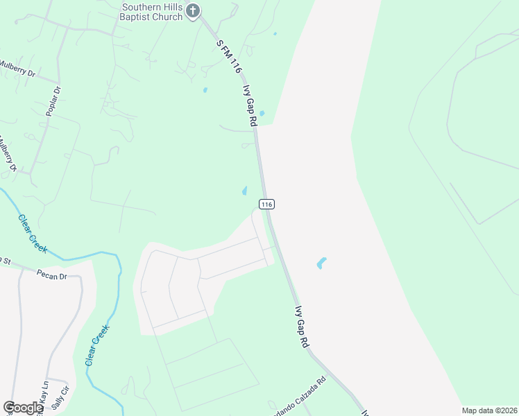 map of restaurants, bars, coffee shops, grocery stores, and more near 3503 Hooten Bend in Kempner