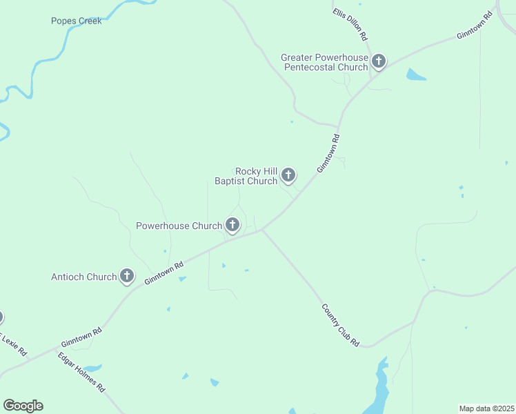 map of restaurants, bars, coffee shops, grocery stores, and more near 127 Ginntown Road in Tylertown