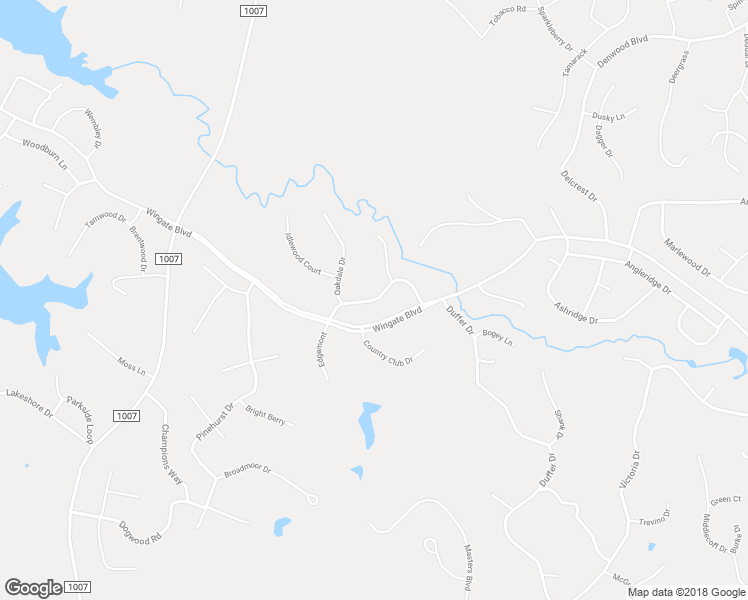 map of restaurants, bars, coffee shops, grocery stores, and more near 283 Wingate Boulevard in Brookeland