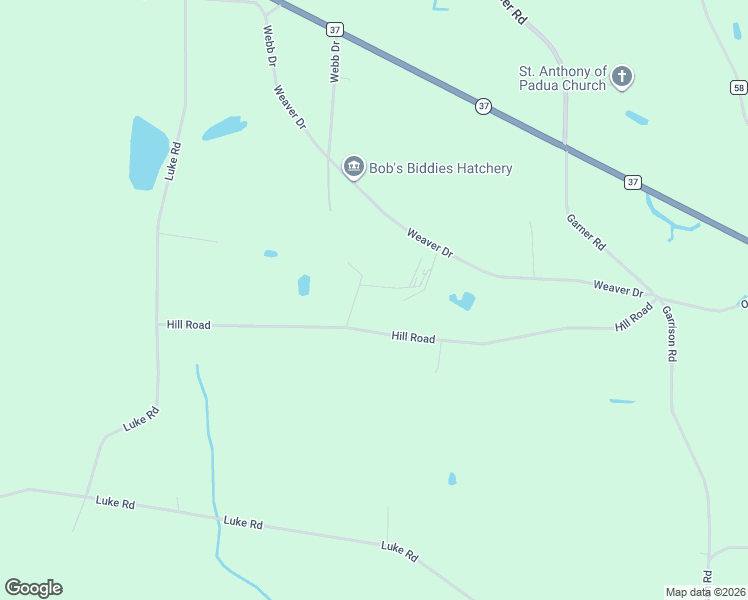 map of restaurants, bars, coffee shops, grocery stores, and more near 90 Robinson Lane in Ray City