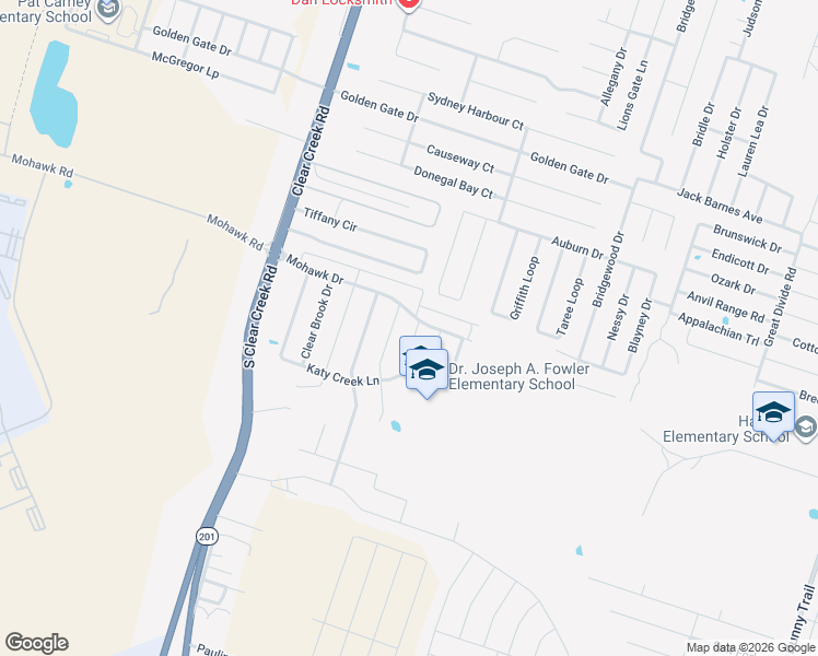 map of restaurants, bars, coffee shops, grocery stores, and more near 6400 Nyla Drive in Killeen