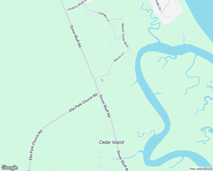 map of restaurants, bars, coffee shops, grocery stores, and more near 4273 Dover Bluff Road in Waverly