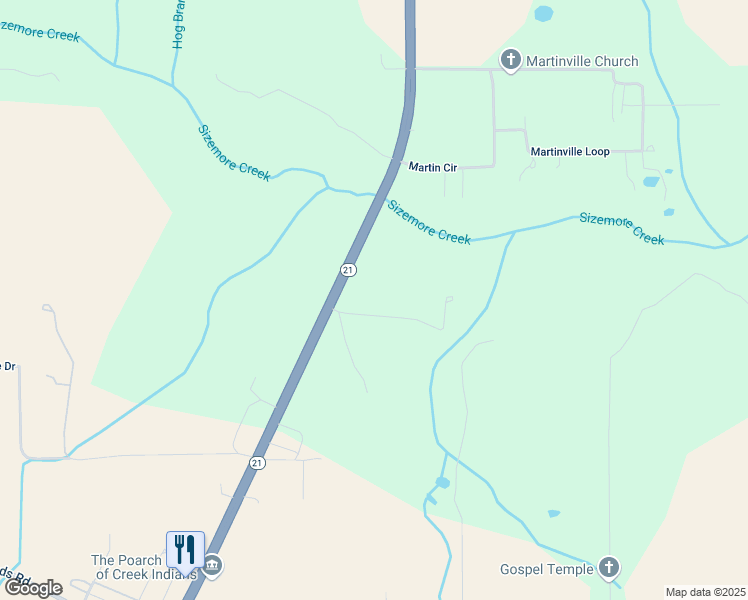 map of restaurants, bars, coffee shops, grocery stores, and more near 201 Wooten Road in Atmore