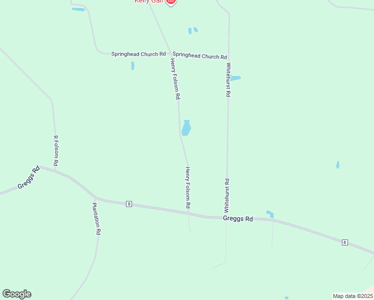 map of restaurants, bars, coffee shops, grocery stores, and more near 1033 Henry Folsom Road in Adel