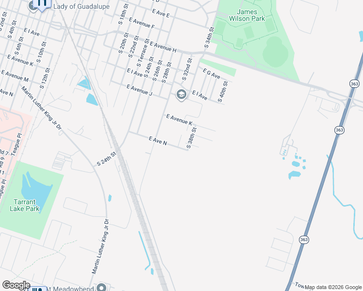 map of restaurants, bars, coffee shops, grocery stores, and more near 1251 Honor Lane in Temple