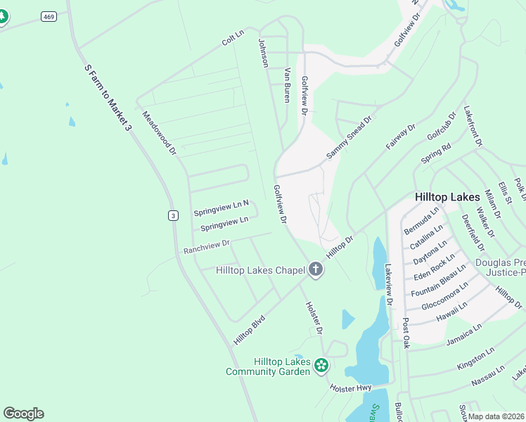 map of restaurants, bars, coffee shops, grocery stores, and more near 2-24 Golfview Drive in Normangee