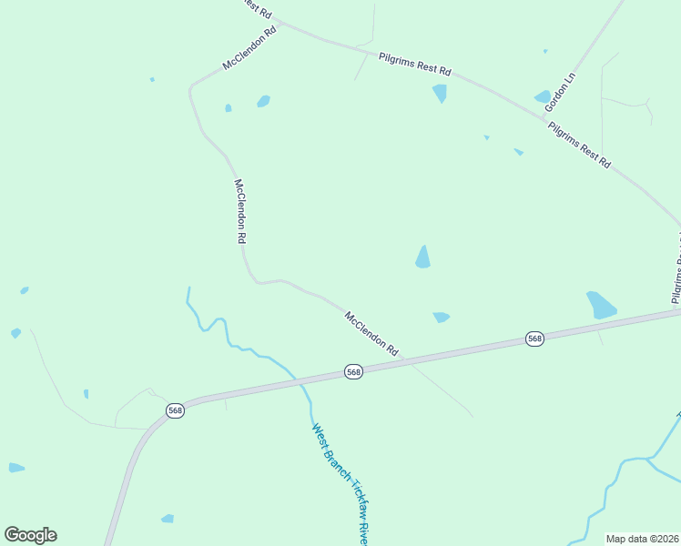 map of restaurants, bars, coffee shops, grocery stores, and more near 2470-2498 McClendon Road in Magnolia