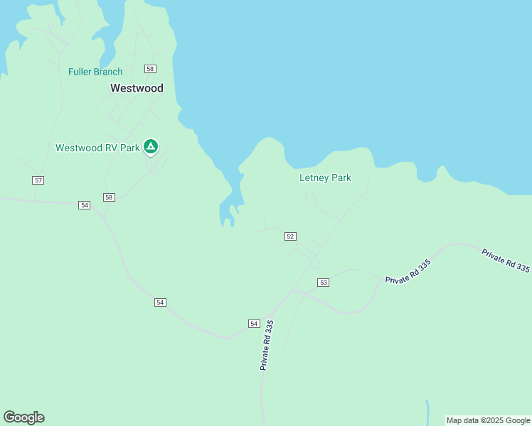 map of restaurants, bars, coffee shops, grocery stores, and more near 233 County Road 52 in Jasper