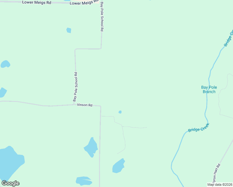 map of restaurants, bars, coffee shops, grocery stores, and more near 963 Vinson Road in Meigs