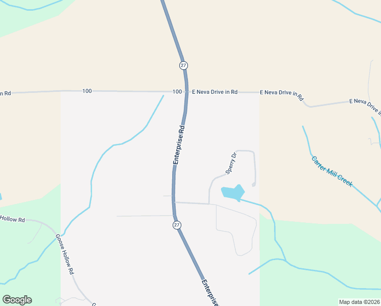 map of restaurants, bars, coffee shops, grocery stores, and more near 3500 Enterprise Road in Geneva