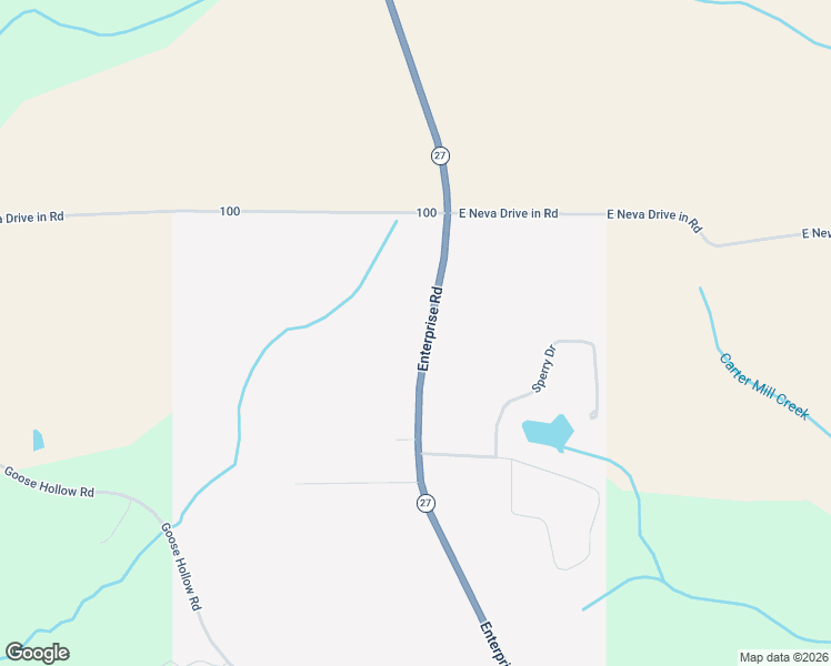 map of restaurants, bars, coffee shops, grocery stores, and more near 3500 Enterprise Road in Geneva