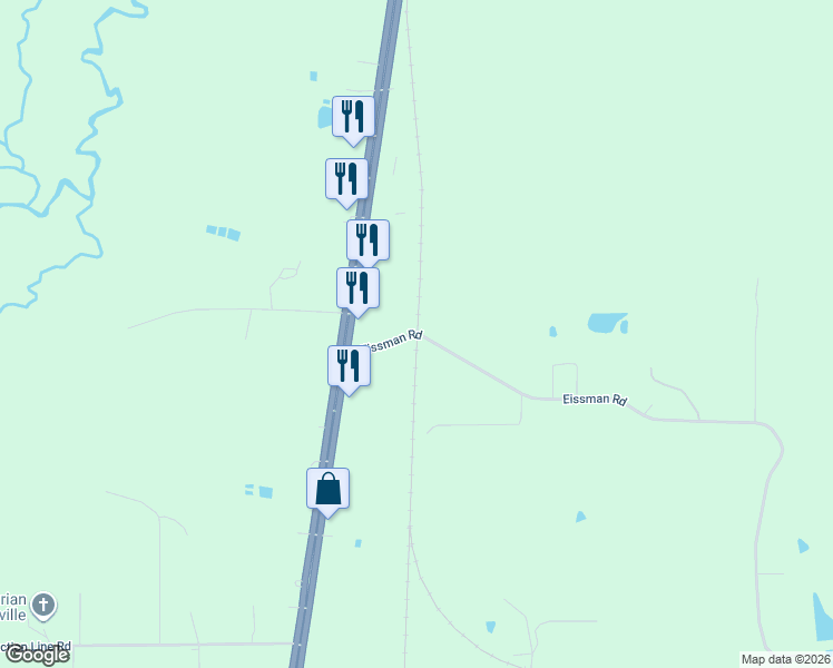 map of restaurants, bars, coffee shops, grocery stores, and more near 469 Par Road 167 in Leesville