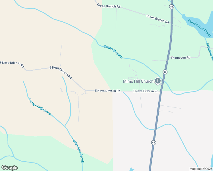 map of restaurants, bars, coffee shops, grocery stores, and more near 1499 East Neva Drive in Road in Geneva