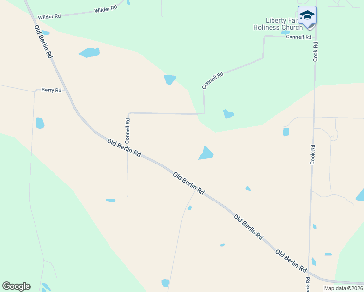 map of restaurants, bars, coffee shops, grocery stores, and more near 1863 Old Berlin Road in Moultrie