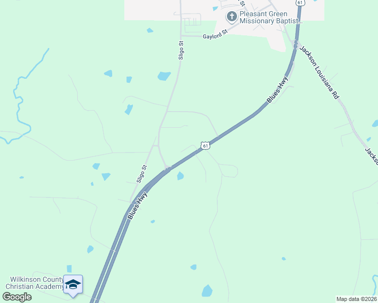 map of restaurants, bars, coffee shops, grocery stores, and more near 1488 U.S. 61 in Woodville