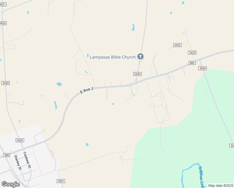 map of restaurants, bars, coffee shops, grocery stores, and more near 922 Farm to Market 580 in Lampasas