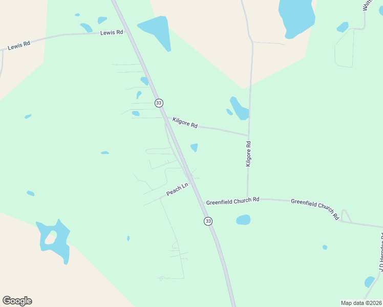 map of restaurants, bars, coffee shops, grocery stores, and more near 1443-1613 Highway 33 in Moultrie