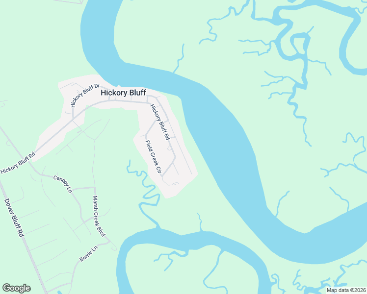 map of restaurants, bars, coffee shops, grocery stores, and more near 849 Hickory Bluff Drive in Waverly