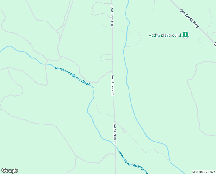 map of restaurants, bars, coffee shops, grocery stores, and more near 18995 Joan Harris Road in Mount Vernon