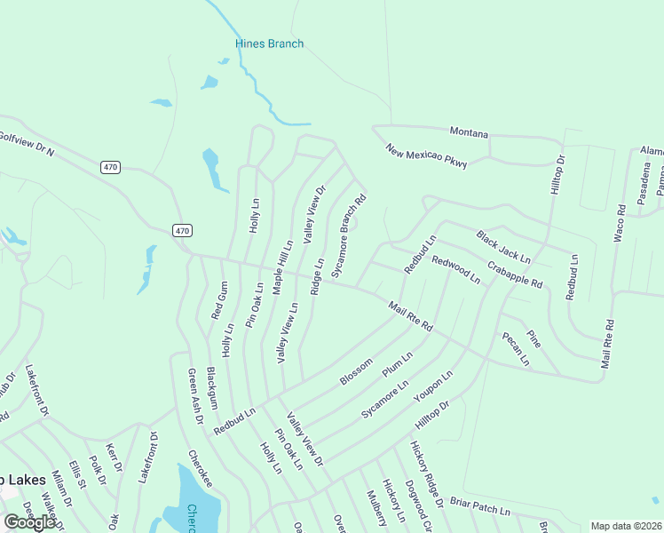 map of restaurants, bars, coffee shops, grocery stores, and more near in Hilltop Lakes