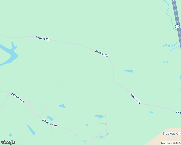 map of restaurants, bars, coffee shops, grocery stores, and more near 339 Pearces Road in Hattiesburg