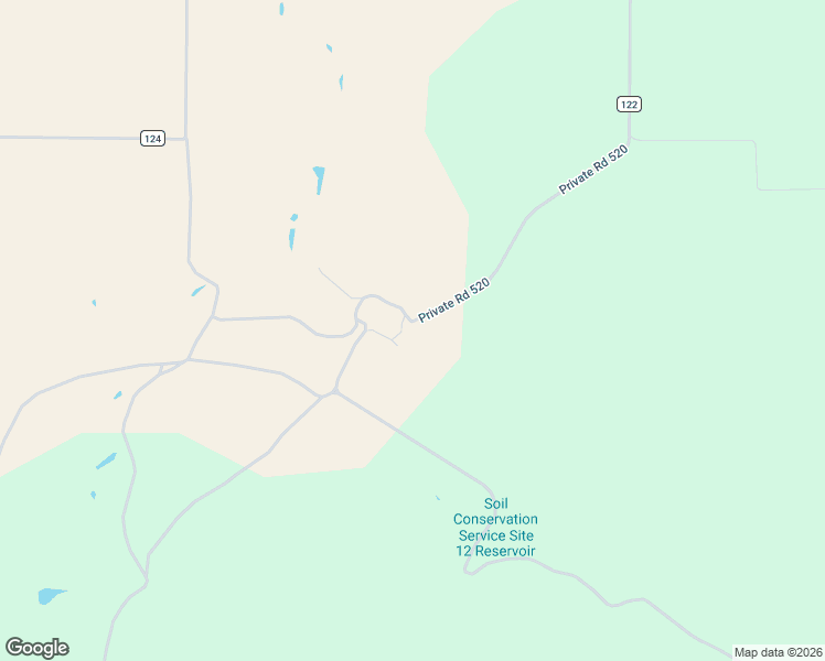 map of restaurants, bars, coffee shops, grocery stores, and more near 1471 Private Road 520 in Melvin