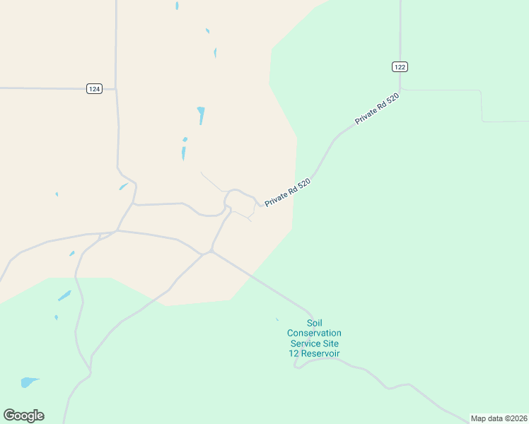 map of restaurants, bars, coffee shops, grocery stores, and more near 1471 Private Road 520 in Melvin