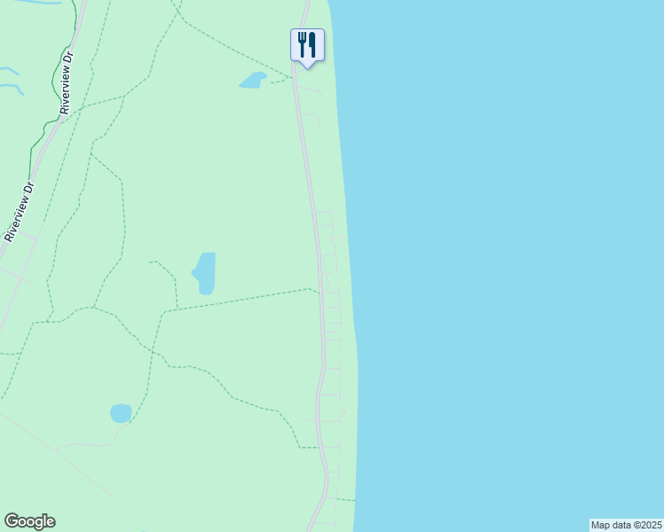 map of restaurants, bars, coffee shops, grocery stores, and more near 220 Turtle Track Lane in Jekyll Island