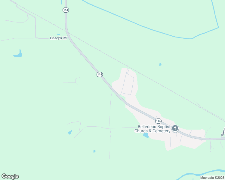 map of restaurants, bars, coffee shops, grocery stores, and more near 100 Humphries Loop in Hessmer