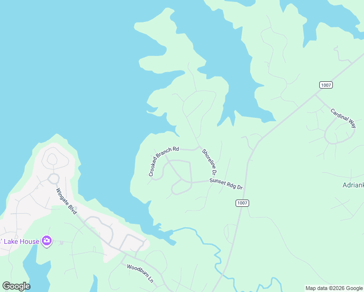 map of restaurants, bars, coffee shops, grocery stores, and more near 741 Crooked Branch Road in Brookeland