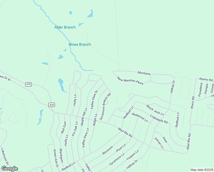 map of restaurants, bars, coffee shops, grocery stores, and more near Valley View Drive in Normangee