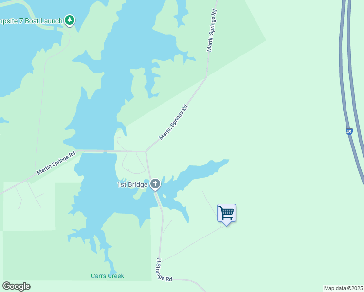 map of restaurants, bars, coffee shops, grocery stores, and more near 516 Martin Springs Road in Lecompte