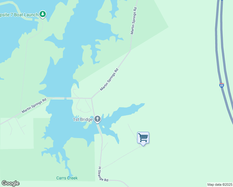 map of restaurants, bars, coffee shops, grocery stores, and more near 516 Martin Springs Road in Lecompte