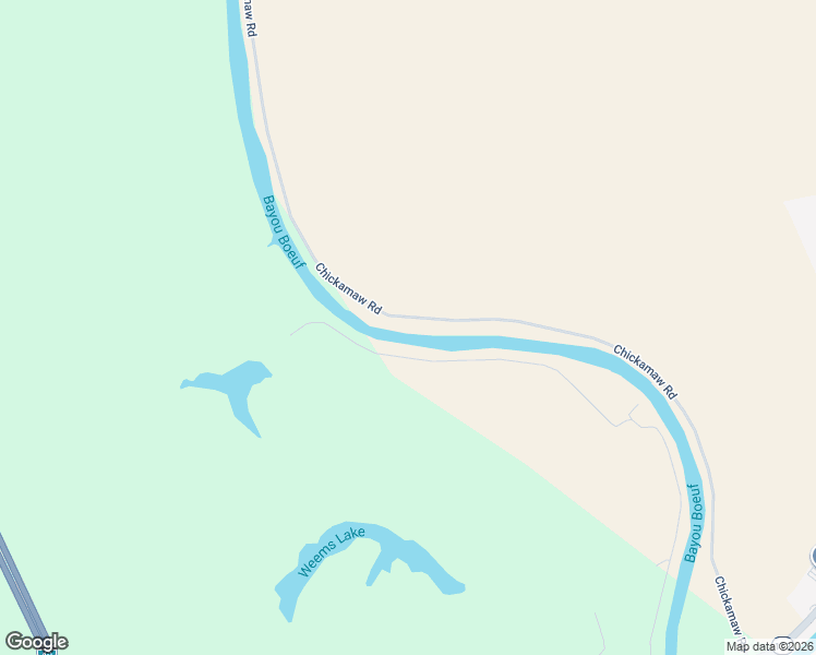 map of restaurants, bars, coffee shops, grocery stores, and more near 990 Chickamaw Road in Lecompte