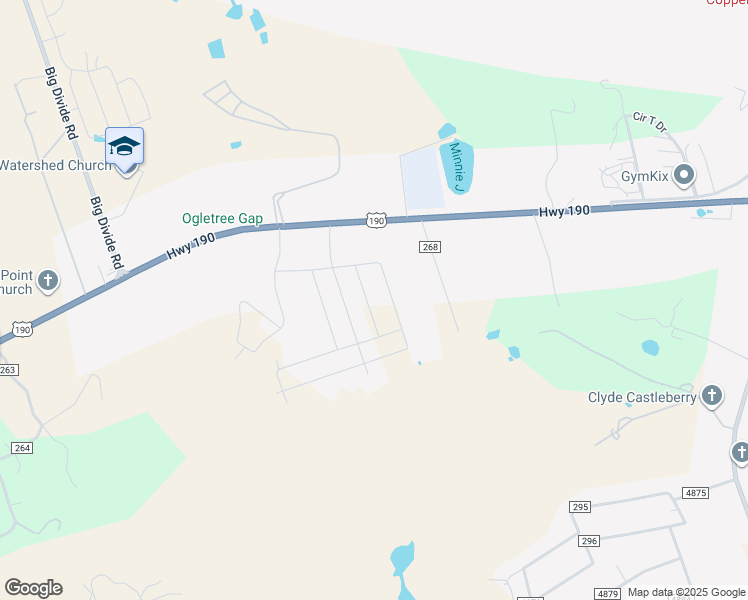 map of restaurants, bars, coffee shops, grocery stores, and more near 2028 Suja Lane in Copperas Cove