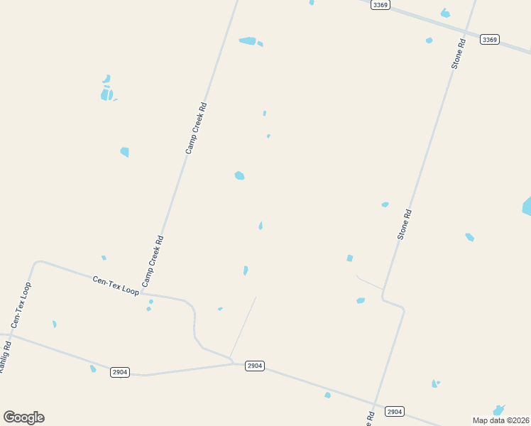 map of restaurants, bars, coffee shops, grocery stores, and more near 3907 Camp Creek Road in Temple