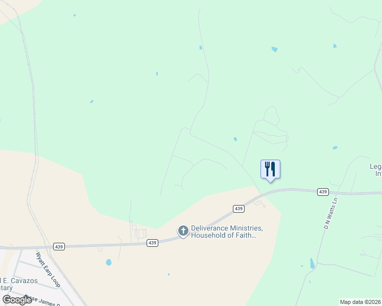 map of restaurants, bars, coffee shops, grocery stores, and more near 475 Bluff Lane in Belton