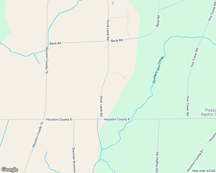 map of restaurants, bars, coffee shops, grocery stores, and more near 1323 Dock Lamb Road in Pansey