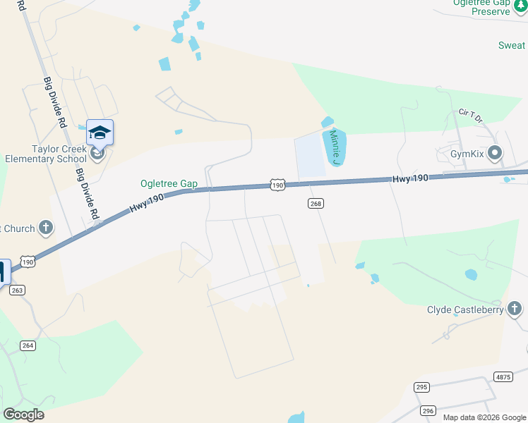 map of restaurants, bars, coffee shops, grocery stores, and more near 1821 W Hwy 190 in Copperas Cove