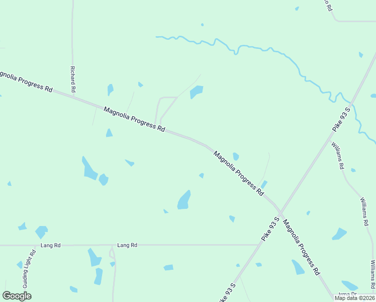 map of restaurants, bars, coffee shops, grocery stores, and more near 5155 Magnolia Progress Road in Magnolia