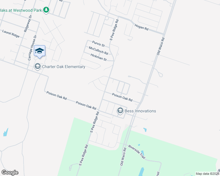 map of restaurants, bars, coffee shops, grocery stores, and more near 7413 Upland Bend Drive in Temple