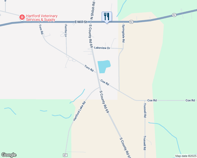 map of restaurants, bars, coffee shops, grocery stores, and more near 201-299 Toro Rd in Hartford