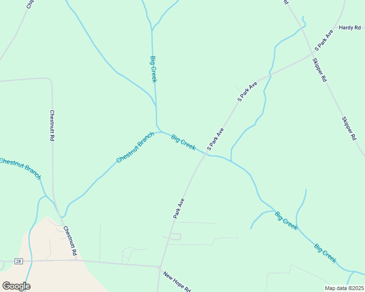 map of restaurants, bars, coffee shops, grocery stores, and more near 11846 Park Avenue in Slocomb
