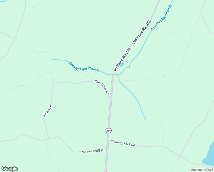 map of restaurants, bars, coffee shops, grocery stores, and more near 128 Sam Miller Road in White Oak