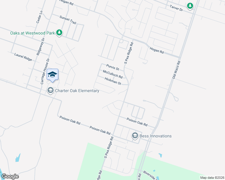 map of restaurants, bars, coffee shops, grocery stores, and more near 7713 Lee Hall Loop in Temple