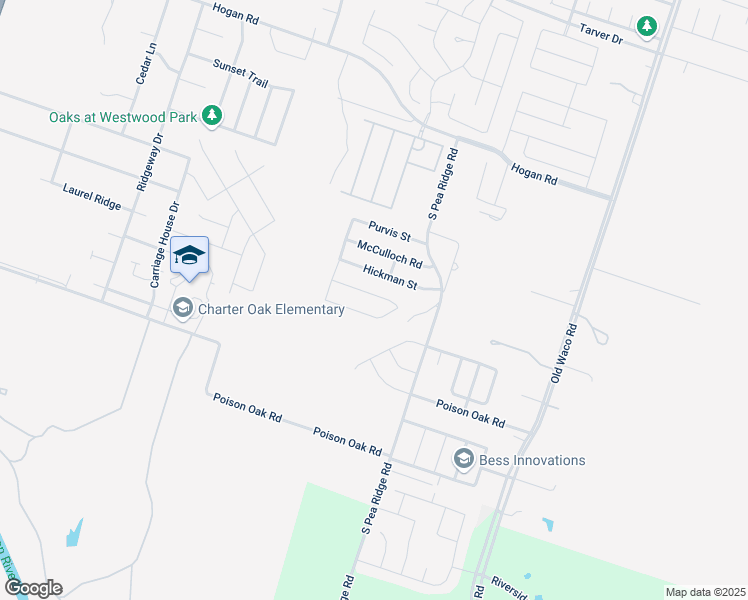 map of restaurants, bars, coffee shops, grocery stores, and more near 7713 Lee Hall Loop in Temple
