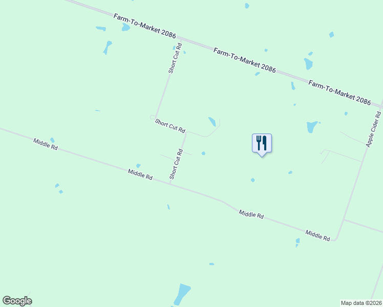 map of restaurants, bars, coffee shops, grocery stores, and more near 2011 Short Cut Road in Temple