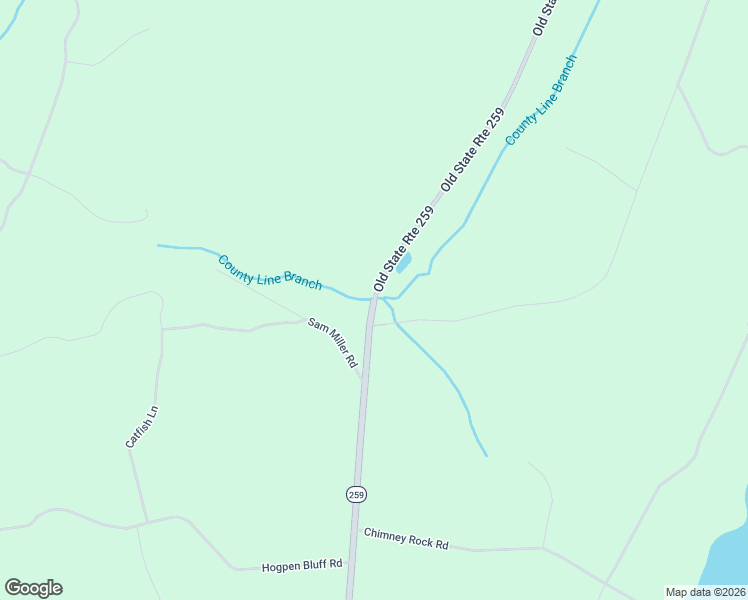 map of restaurants, bars, coffee shops, grocery stores, and more near 128 Sam Miller Road in White Oak