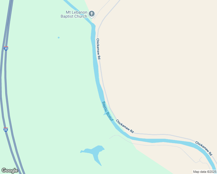 map of restaurants, bars, coffee shops, grocery stores, and more near 881 Chickamaw Road in Lecompte